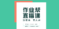 作业帮直播课